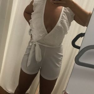 NWT White Milk and Honey Romper
